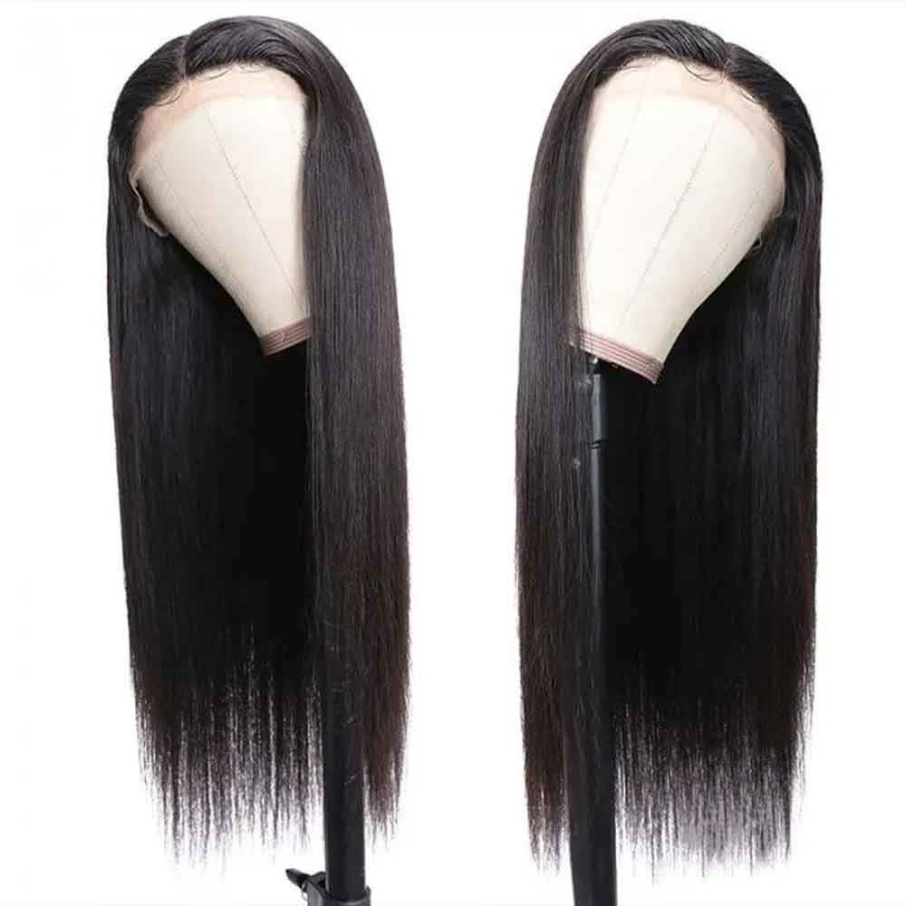 Beaudiva Silky Straight T Part Wig Lace Front Human Hair Wig Middle Part Human Hair Wigs