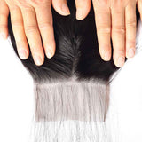Beaudiva 13A Mink Hair Straight Bundles 3 Bundles With 4x4 Closure 100% Human Hair Bundles