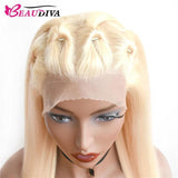 【Dolly】TK28 : 613 Blonde Lace Front Wigs 13X4 Lace Front Remy Hair Wigs Honey Blonde Lace Frontal Wig