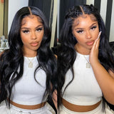 Beaudiva 5x5 Lace Closure Wig Body Wave Wigs 100% Human Hair Wigs With Baby Hair Pre Plucked