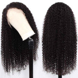 Beaudiva Curly Lace Front Wigs Natural Hairline T Part Transparent Lace Wig 150% Density