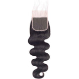 Beaudiva 13A Mink Hair Body Wave Bundles 3 Bundles with 4x4 Lace Closure Human Hair Bundles